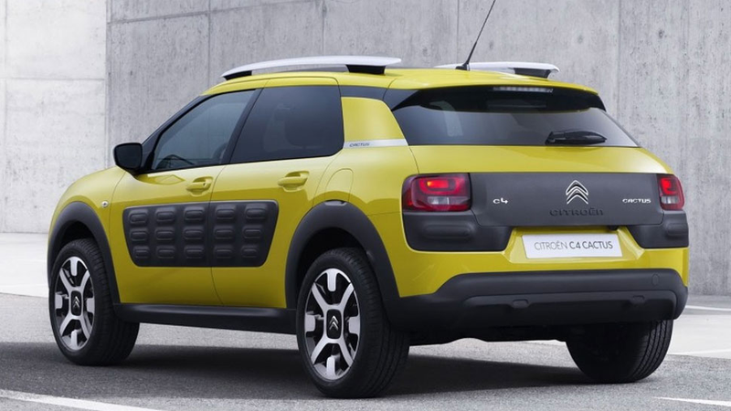 Illustration for article titled Weird New Citroën C4 Cactus Has Air-Filled Shock-Absorbing Body Panels